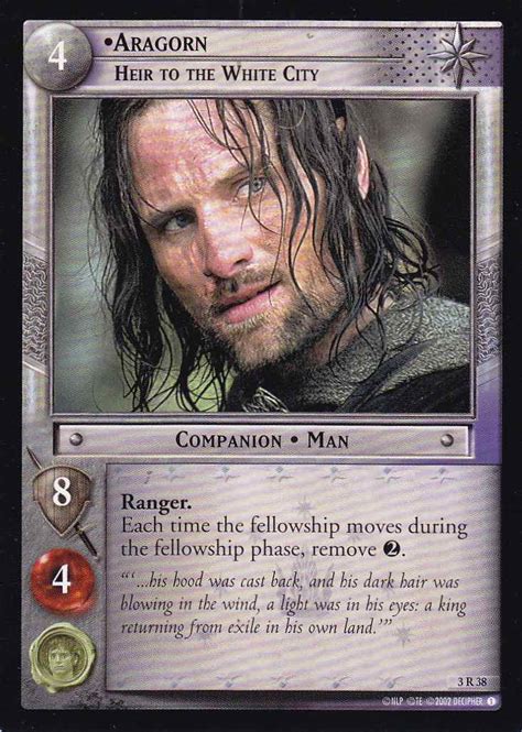 The Mythical Quest: Rare Lord of the Rings Cards and Their Market Values